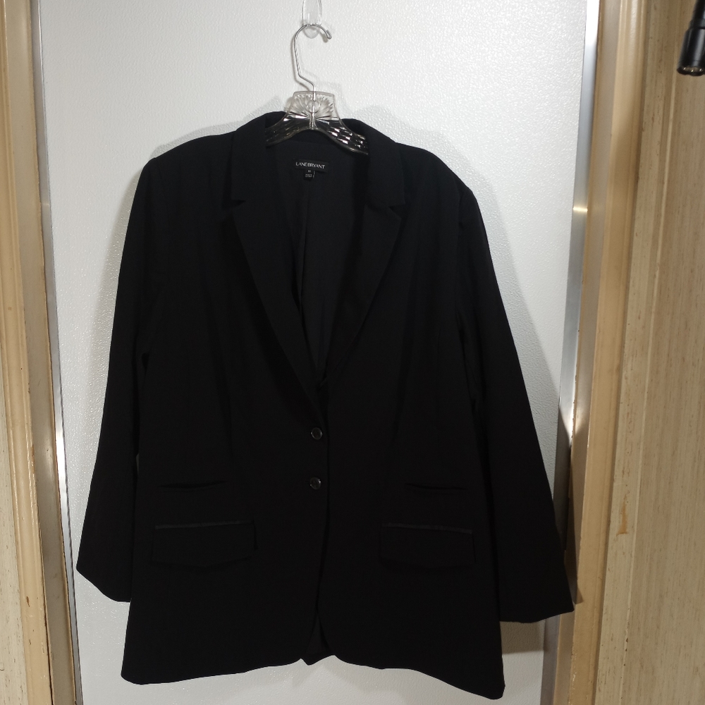 Lane Bryant black suit jacket,blazer size:18